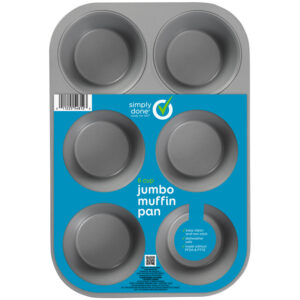 Simply Done 6 Cup Muffin Pan Jumbo 1 ea
