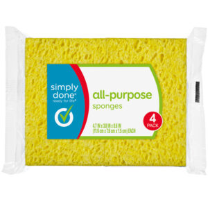 Simply Done All-Purpose Sponges 4 ea