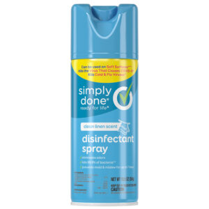 Simply Done Clean Linen Scent Disinfectant Spray 12.5 oz