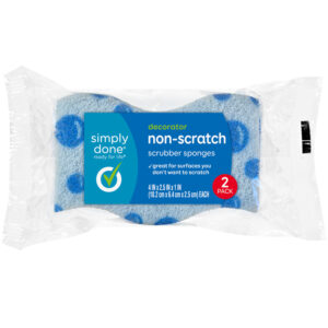 Simply Done Decorator Non-Scratch Scrubber Sponges 2 ea
