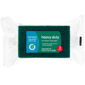 Simply Done Heavy Duty Scrubber Sponges 3 ea