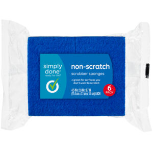 Simply Done Non-Scratch Scrubber Sponges 6 ea