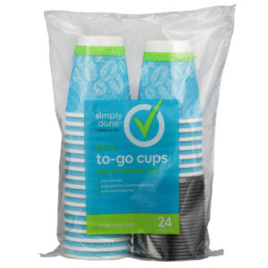 To-Go Cups With Re-Closable Lids