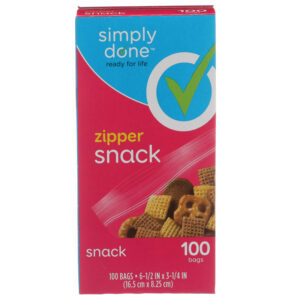 Zipper Snack Bags