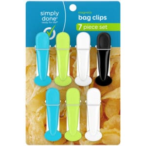 Simply Done Magnetic Bag Clips 7 Each