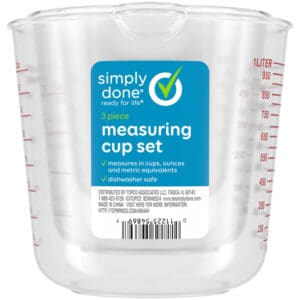 Simply Done Measuring Cup Set 3 Each